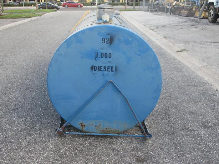 Used 1000 Gallon Fuel Tank