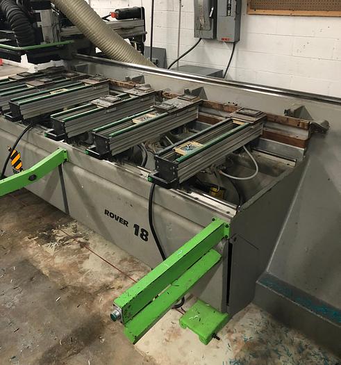 Used BIESSE ROVER-18 CNC MACHINING CENTER