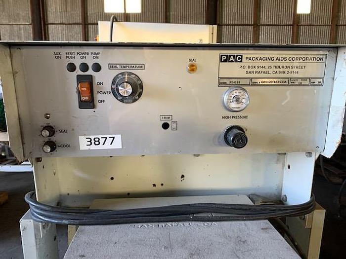 Used PacPackaging Aids Corporation Impulse Sealer