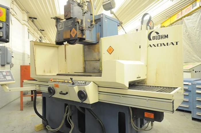 Used BLOHM PLANOMAT 408 16" X 32" PROGRAMMABLE SURFACE GRINDER