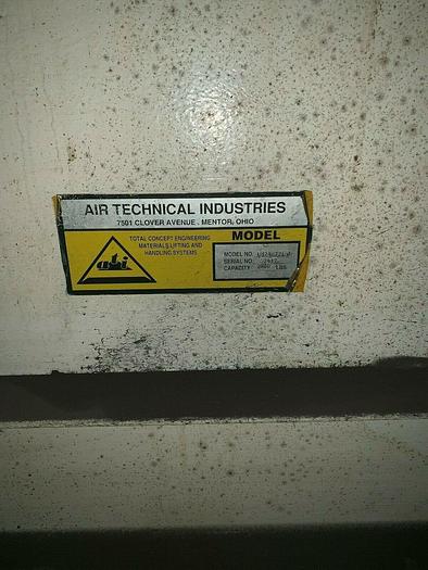 Used Air Technical Industries 2000 lb. Tilt Up-ender/Pallet Inverter, U124872EM