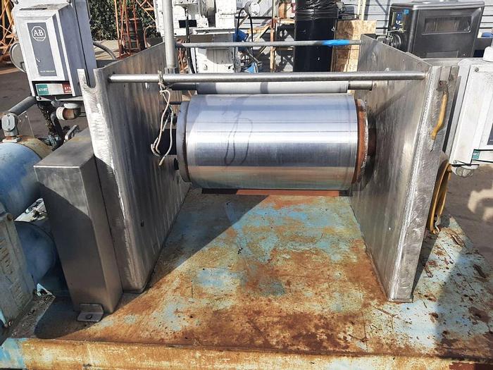 Used Dryer, Drum, Single, 12" x 19", S/st, Overton #S744420