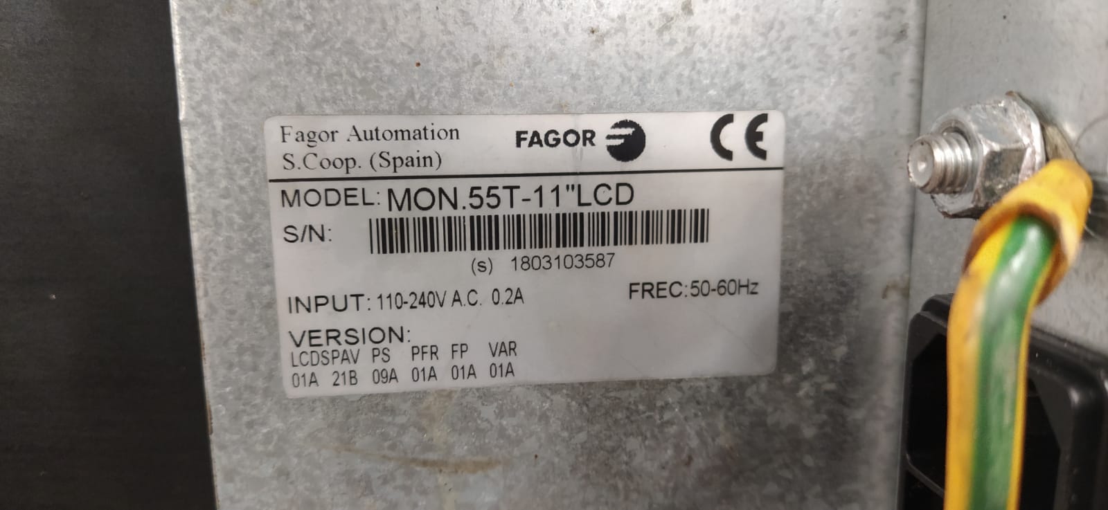 Usado CNC FAGOR Accesorios Tornos #A-20