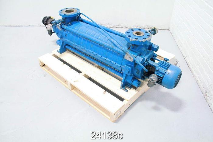 Used Sulzer Weise MC 50-15 Mc 50 -15 Pump, 255 Gpm, 3700 Ft Head, 3600 Rpm #24138