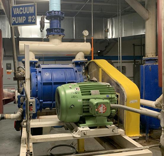 Used Nash 100 HP Vacuum Pump