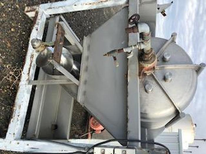 Used Press, Bladder, Valley Foundry, 1,500 Liter, S/st, #A742135