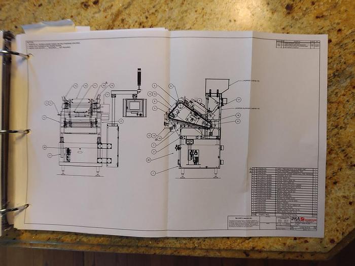Used Merill IMA 7216 Slat counter