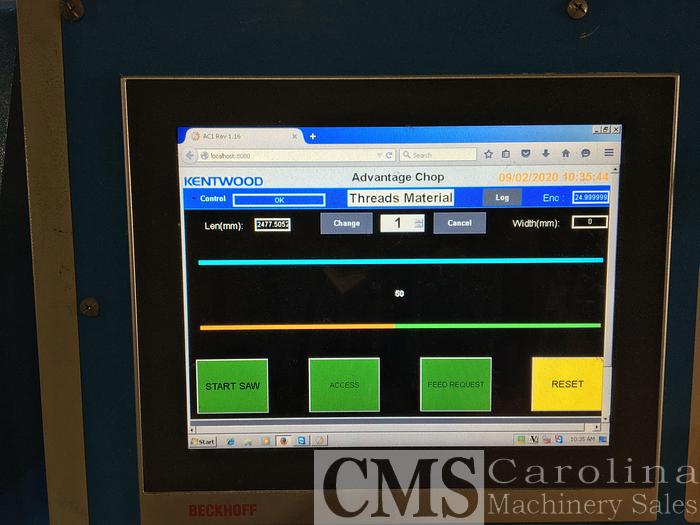 Used 2015 Kentwood CS300PX Optimizing Saw