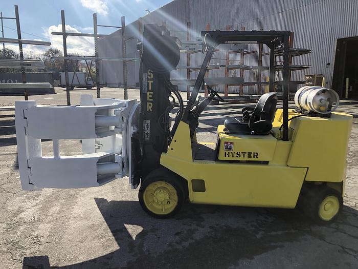 Used 12,000 POUND HYSTER ROLL CLAMP TRUCK MODEL S120XLS