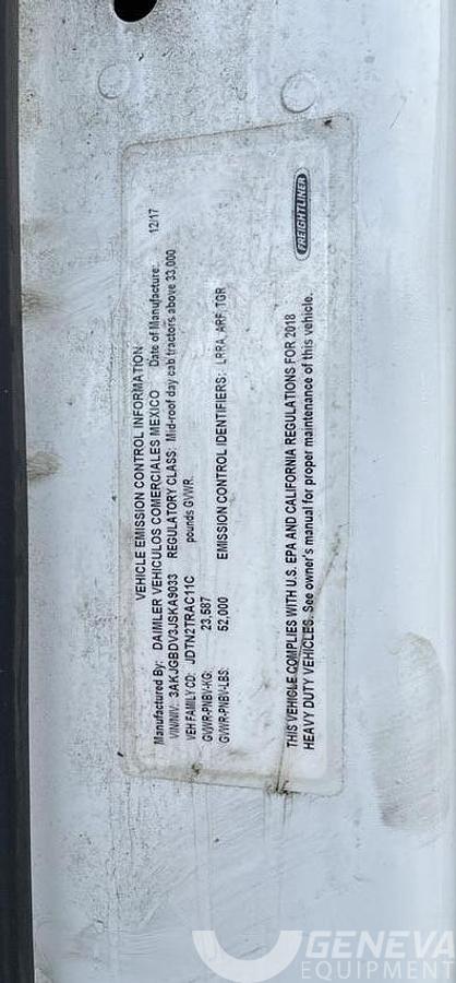 Used 2018 Freightliner Cascadia 113