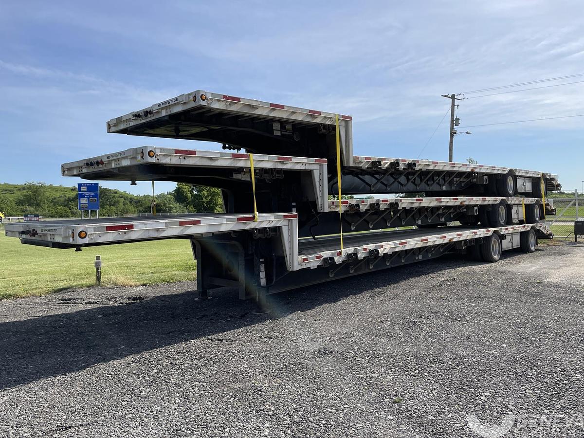Used 2019 Prestige Trailers Renown Combo Flatbed Drop Deck