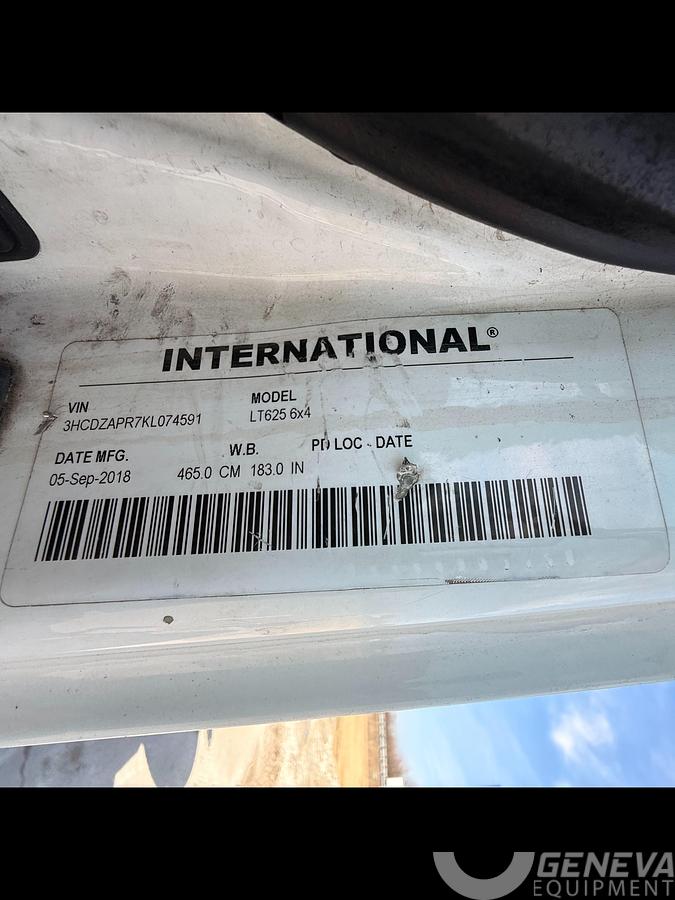 Used 2019 International LT625