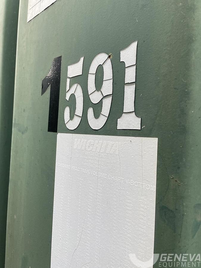 Used Slope Top Frac Tank (#1591)