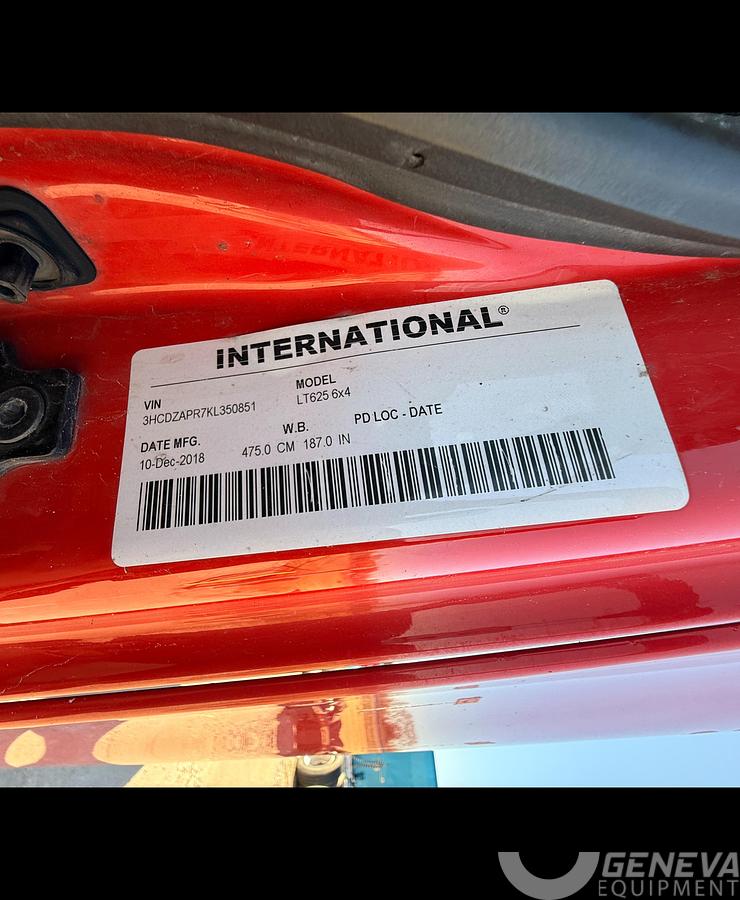 Used 2019 International LT625