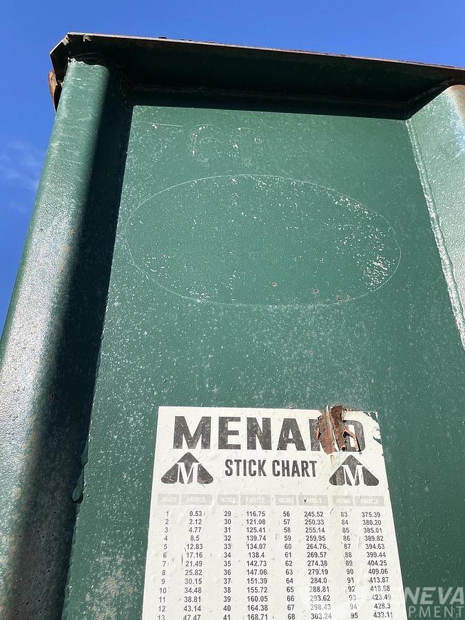 Used Menard Flat Top Frac Tank (#760)