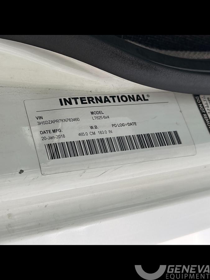 Used 2019 International LT625