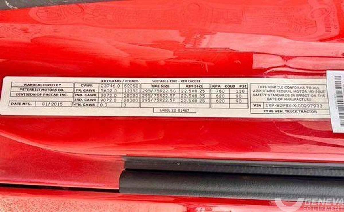 Used 2016 Peterbilt 579