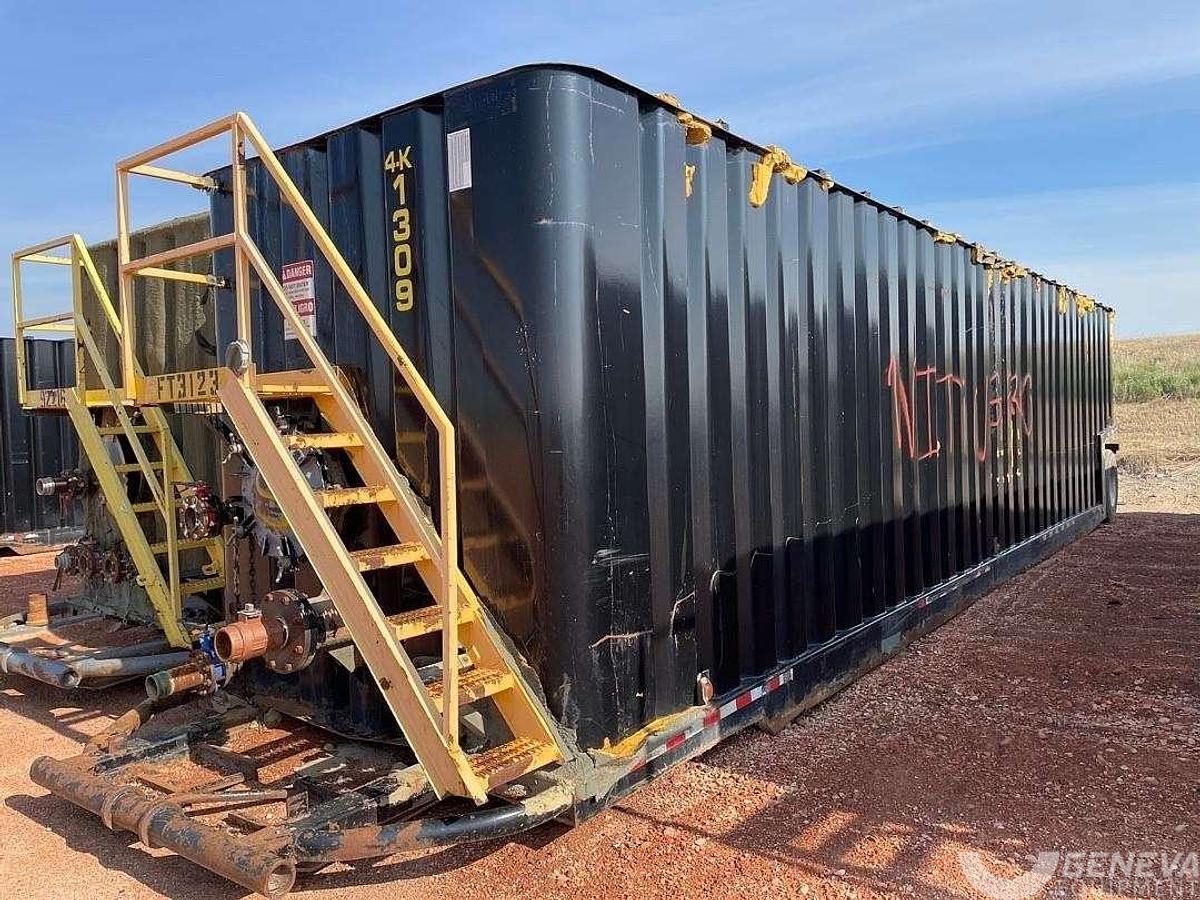 Used Dragon Flat Top Frac Tank (#3123)