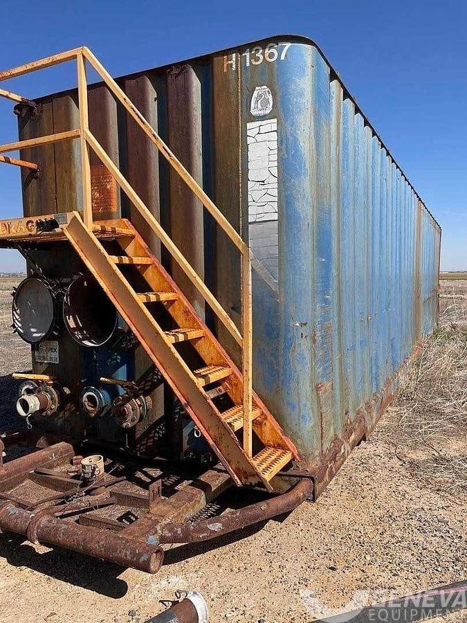 Used Dragon Flat Top Frac Tank (#H1367)