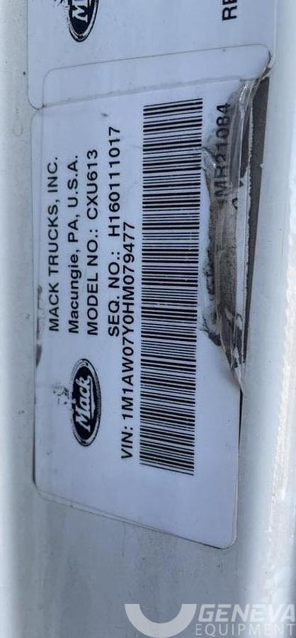 Used 2017 Mack CXU613