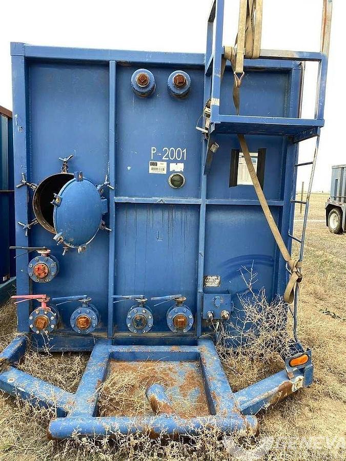 Used Flat Top Frac Tank (#P2001)