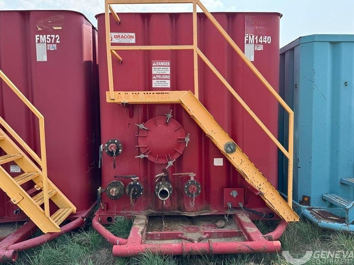 Used Dragon Flat Top Frac Tank (#FM1440)