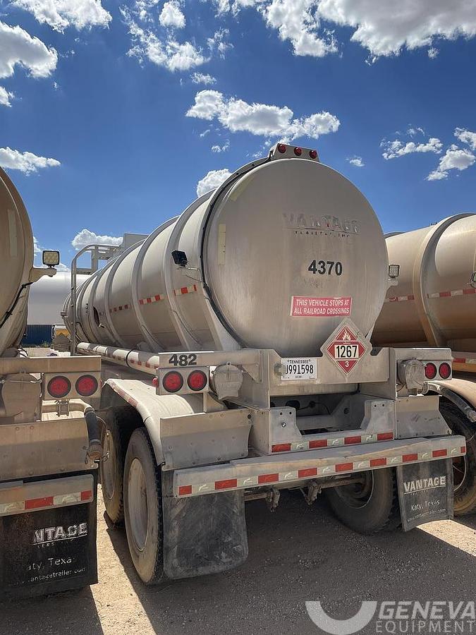 Used 2015 Refurbished Vantage Crude Oil Tanker Trailer