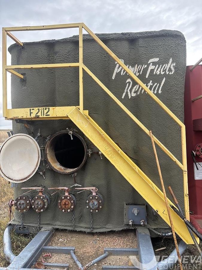 Used Insulated Flat Top Dragon Frac Tank (#F2112)