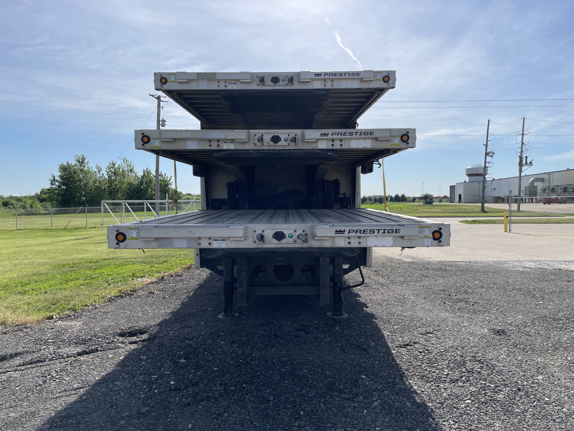 Used 2019 Prestige Trailers Renown Combo Flatbed Drop Deck