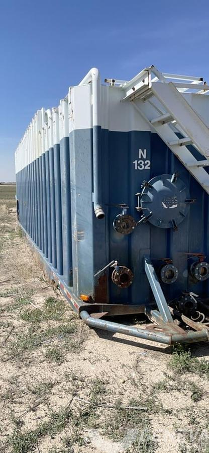 Used Flat Top Frac Tank (#N0132)