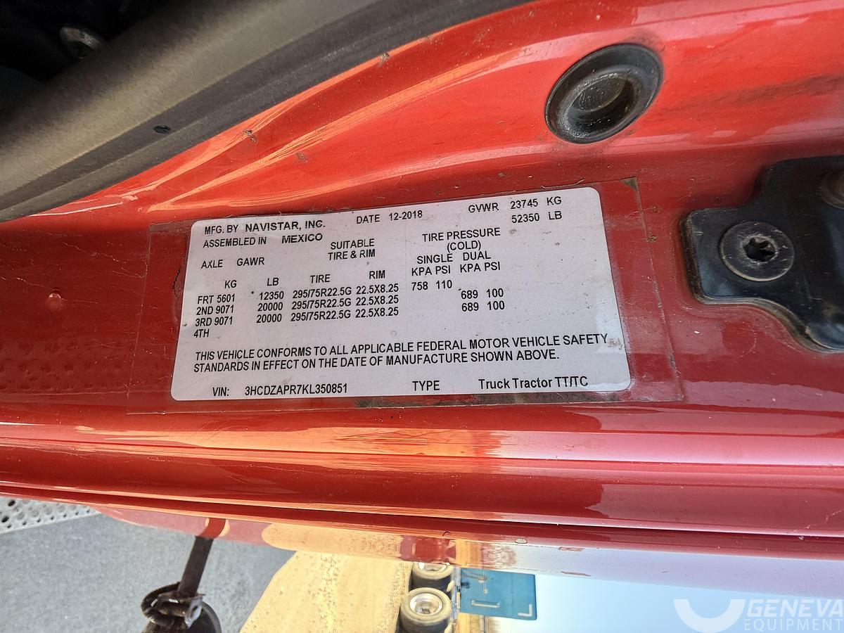 Used 2019 International LT625