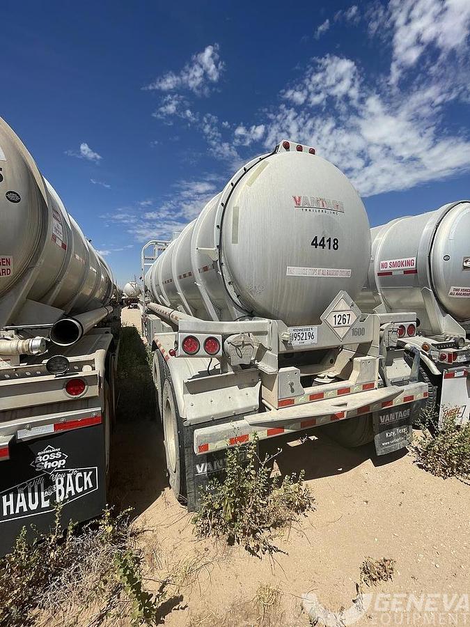 Used 2015 Refurbished Vantage Crude Oil Tanker Trailer