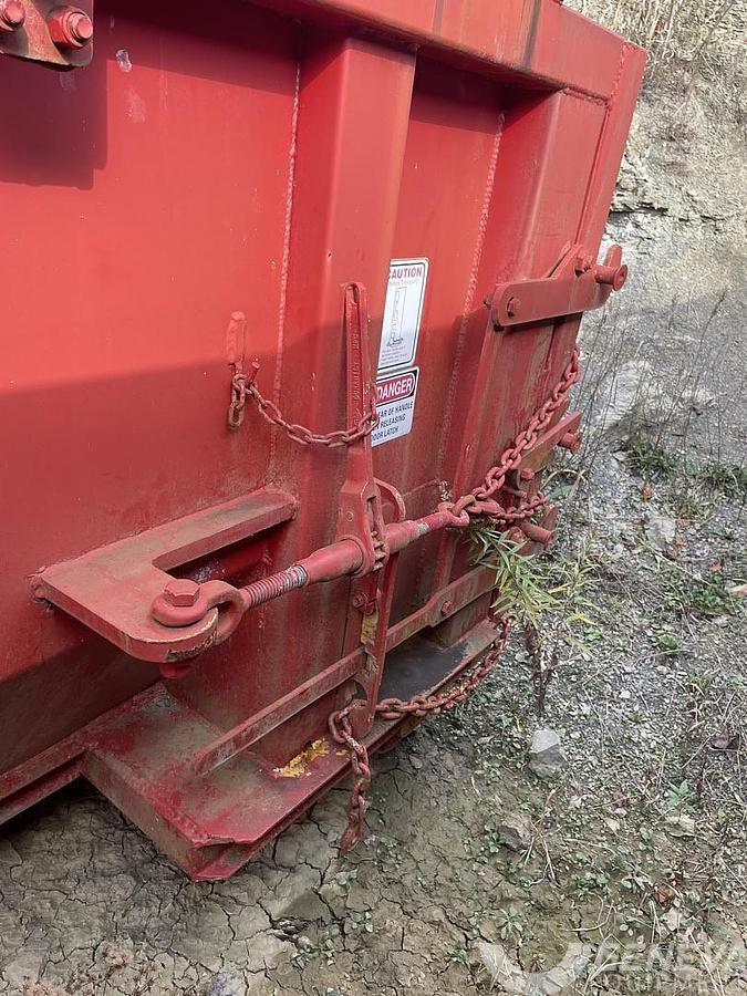 Used Rolling Lid Sealed Container (#37)