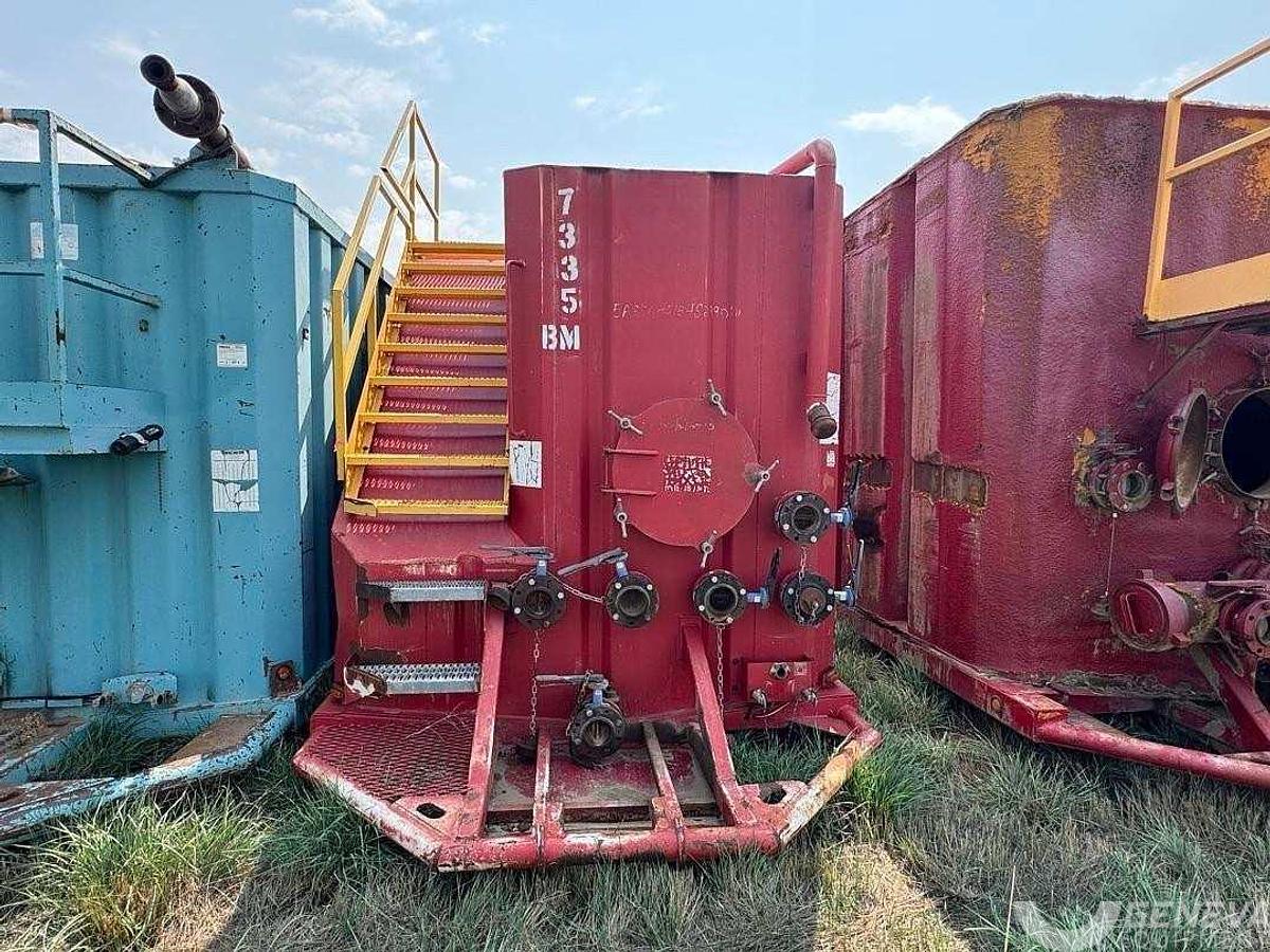 Used V.E. Flat Top Frac Tank (#7335)