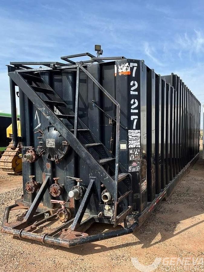 Used 2001 V.E. Flat Top Frac Tank (#7227)
