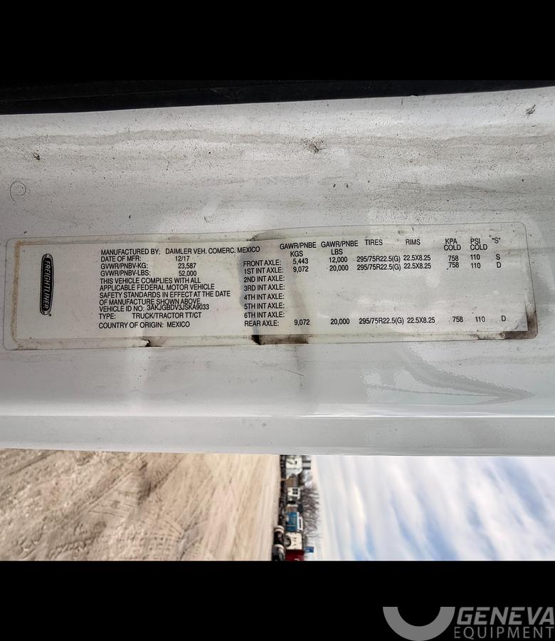 Used 2018 Freightliner Cascadia 113