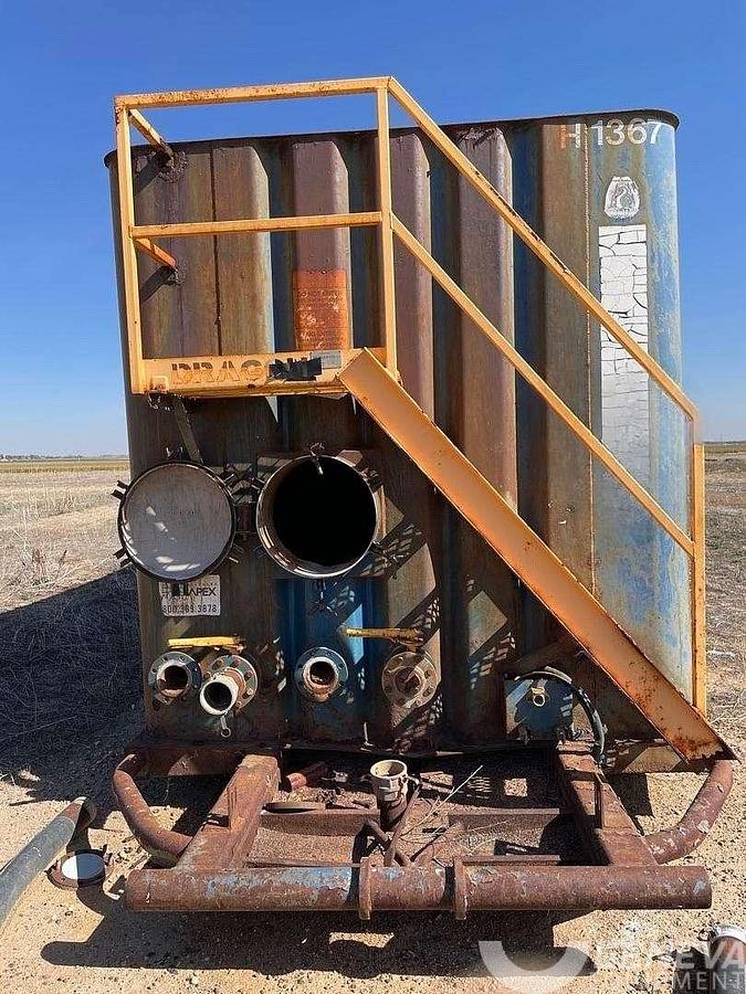 Used Dragon Flat Top Frac Tank (#H1367)