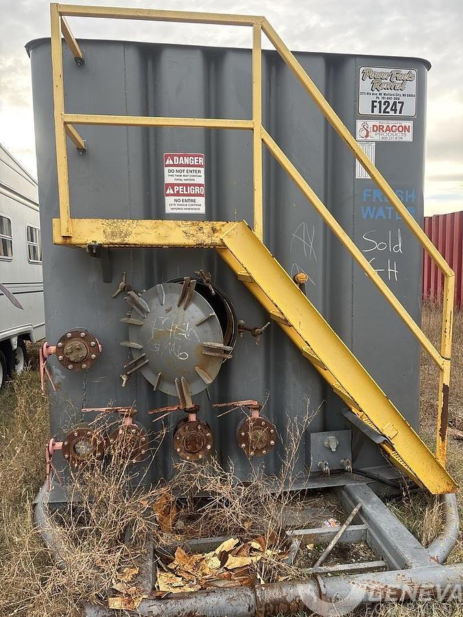 Used Dragon Flat Top Frac Tank (#F1247)