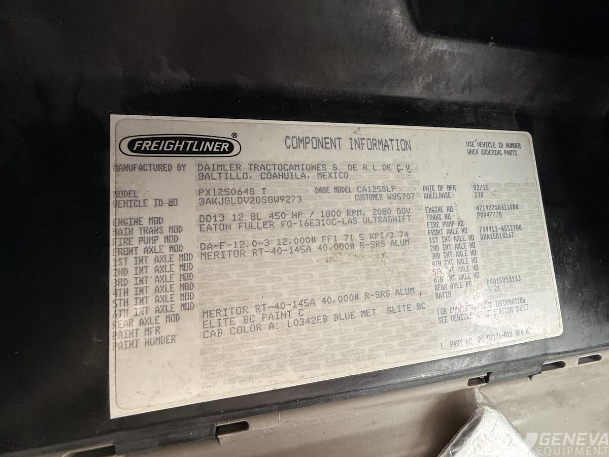 Used 2016 Freightliner CA 125