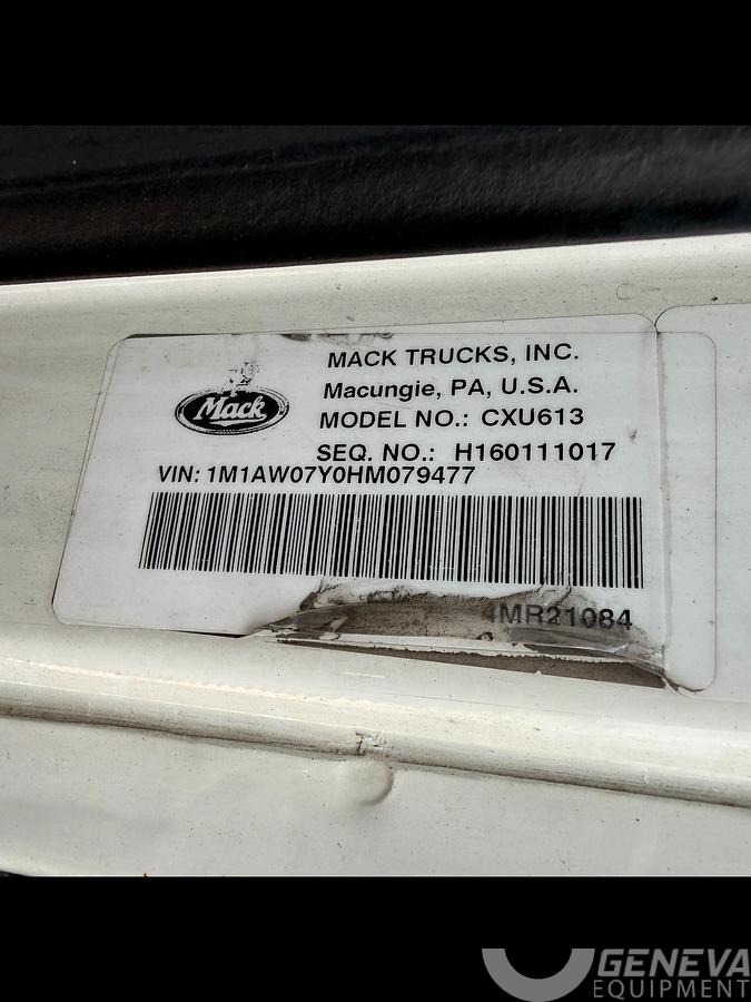 Used 2017 Mack CXU613