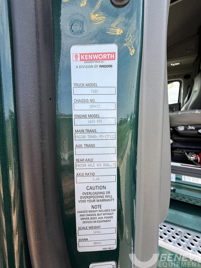 Used 2019 Kenworth T680