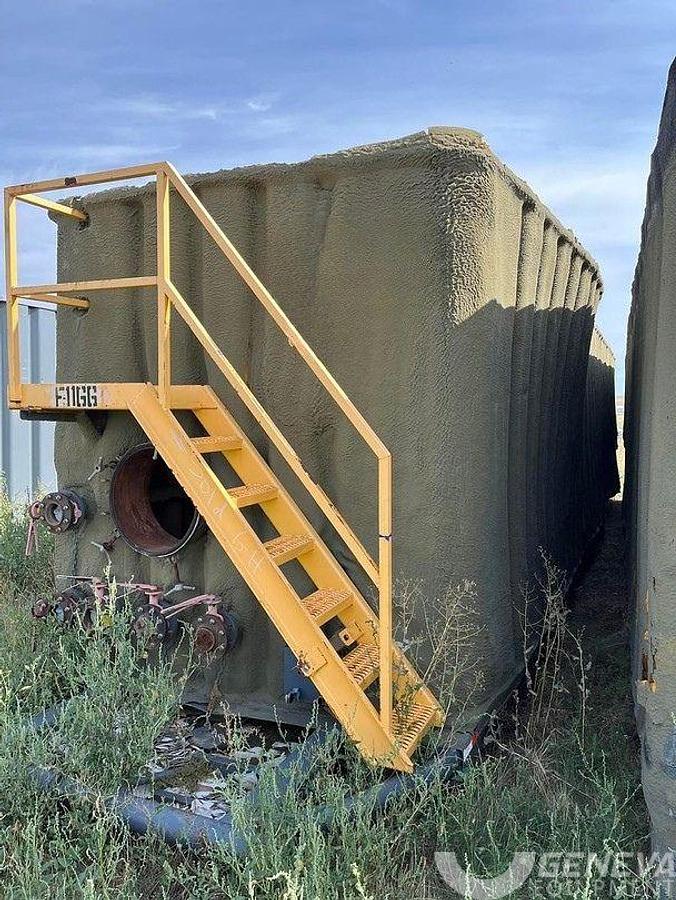 Used Insulated Flat Top Dragon Frac Tank (#F1166)