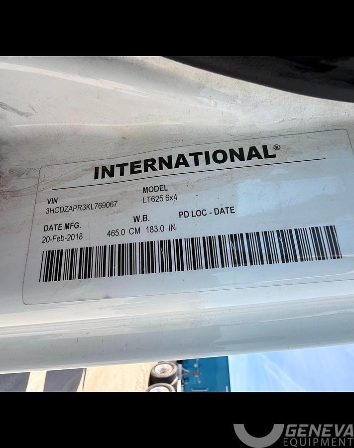Used 2019 International LT625