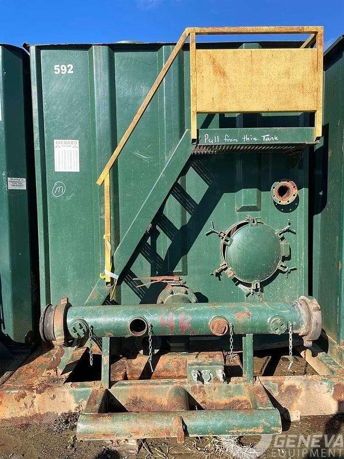 Used Menard Flat Top Frac Tank (#592)