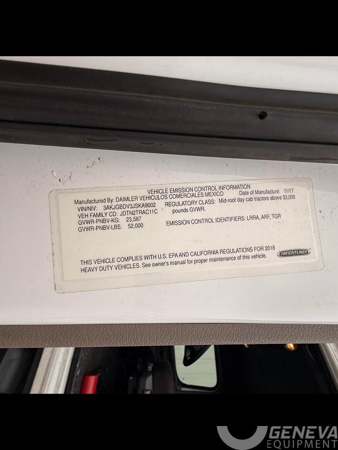 Used 2018 Freightliner Cascadia 113