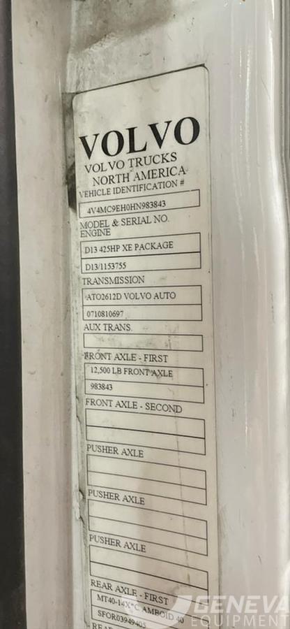 Used 2017 Volvo VNM200