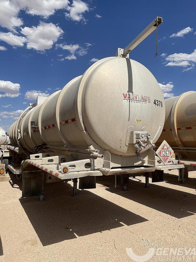 Used 2015 Refurbished Vantage Crude Oil Tanker Trailer