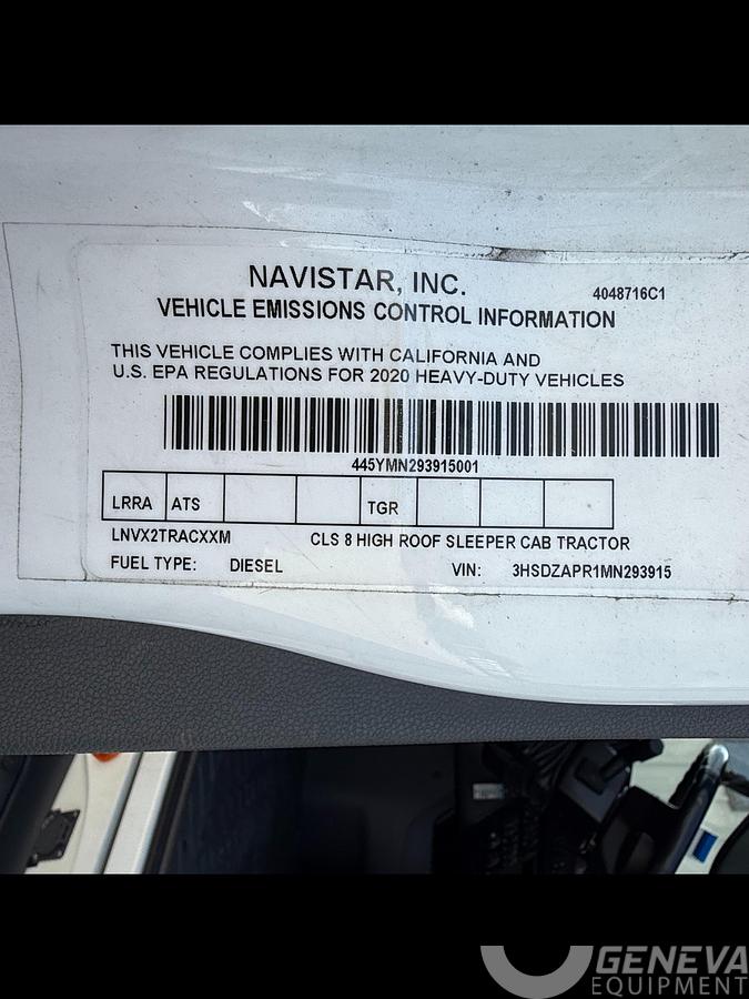 Used 2021 International LT625