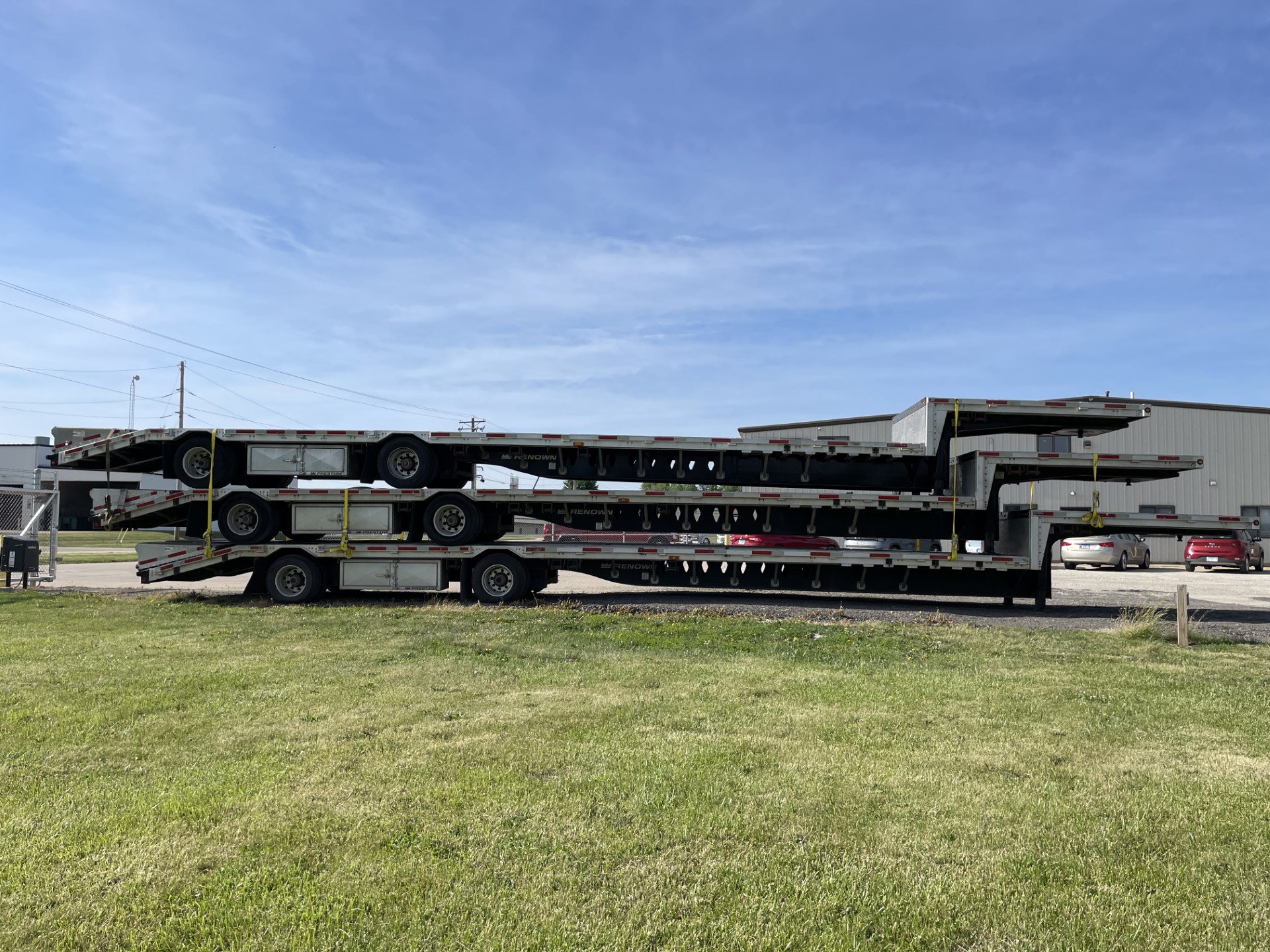 Used 2019 Prestige Trailers Renown Combo Flatbed Drop Deck