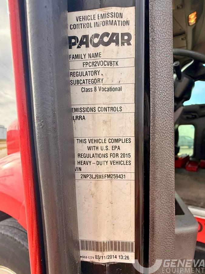 Used 2015 Peterbilt 348 (TK9431)